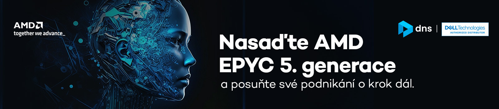 PowerEdge servery nové generace poháněné procesory AMD EPYC™ 5. generace