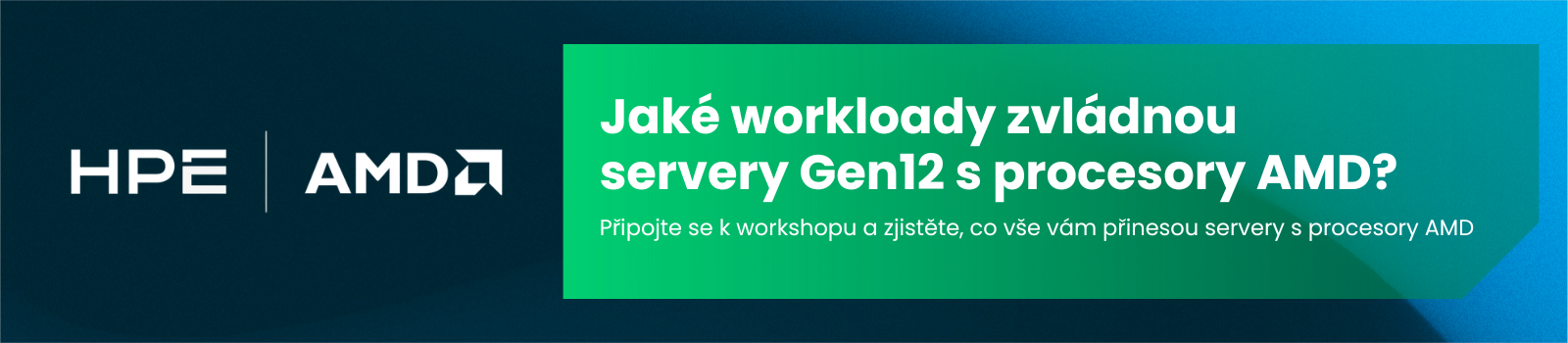 DNS Workshop: Jednosocketové HPE servery Gen12 s procesory AMD