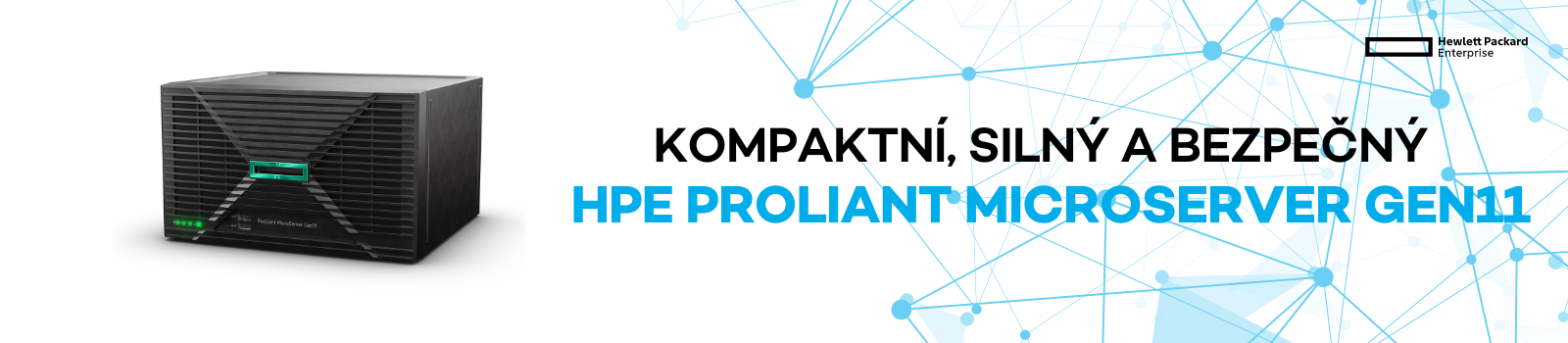 Kompaktní, silný a bezpečný. Nový HPE ProLiant MicroServer Gen11
