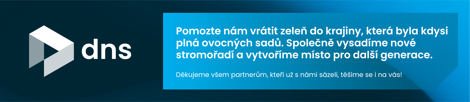 Výsadba stromů s DNS