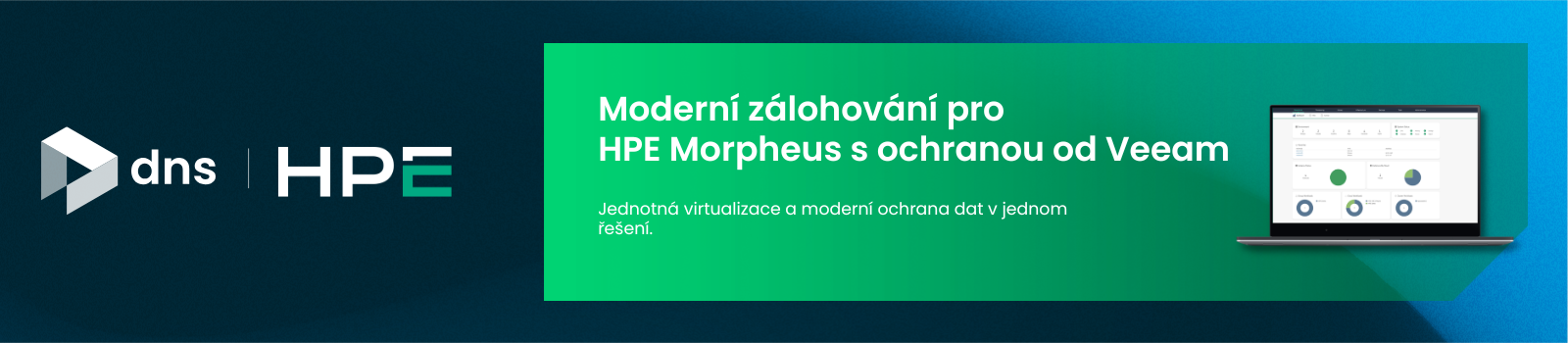 Moderní zálohování HPE Morpheus: Synergie s Veeam Data Platform