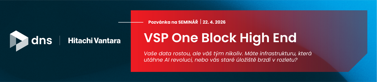 DNS & Hitachi Vantara workshop: NEW VSP One Block High End