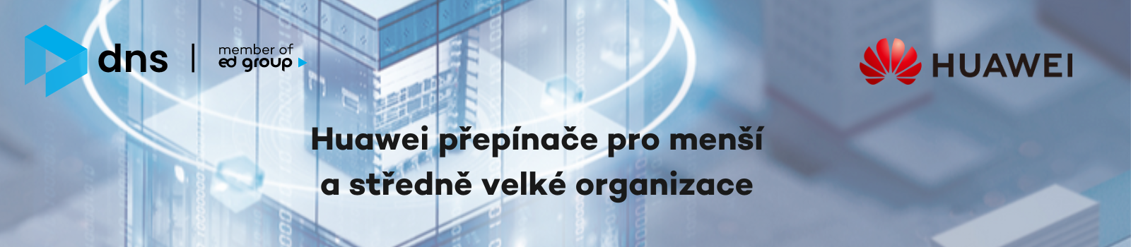 Huawei přepínače pro menší a středně velké organizace