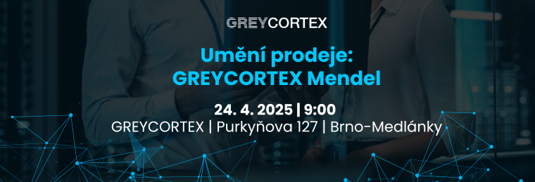 Umění prodeje: GREYCORTEX Mendel