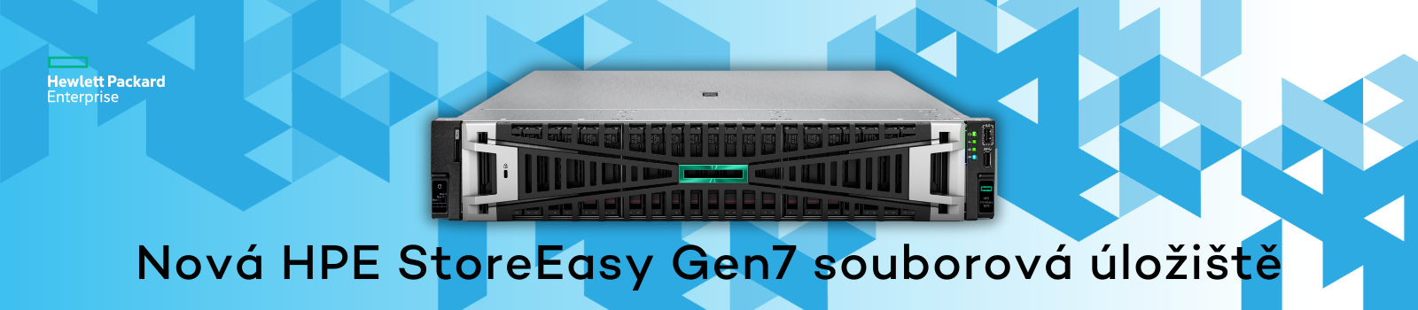 Nová HPE StoreEasy Gen7 souborová úložiště.