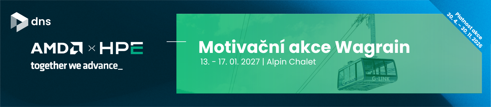 Obchodování s DNS je radost! Pojeďte s námi lyžovat do Wagrainu