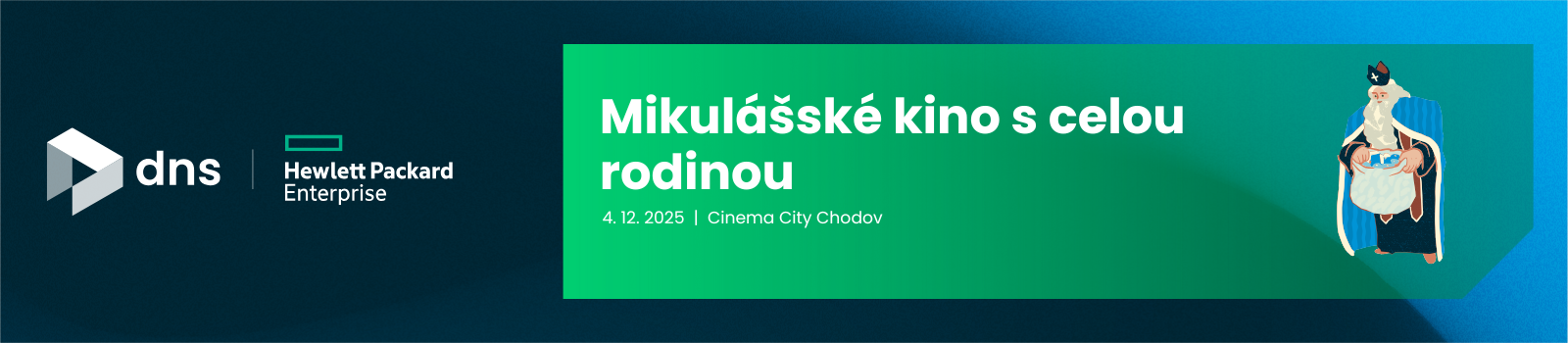 Mikulášské kino s celou rodinou