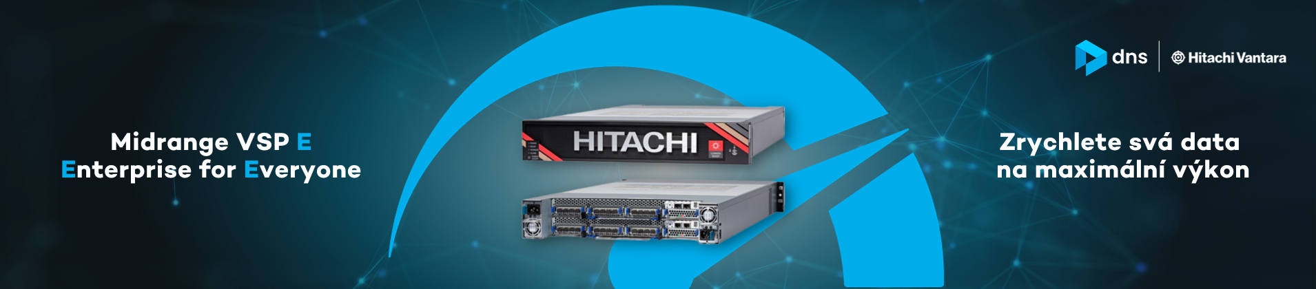 Zrychlete svá data díky prodloužené akci na disková pole Hitachi!