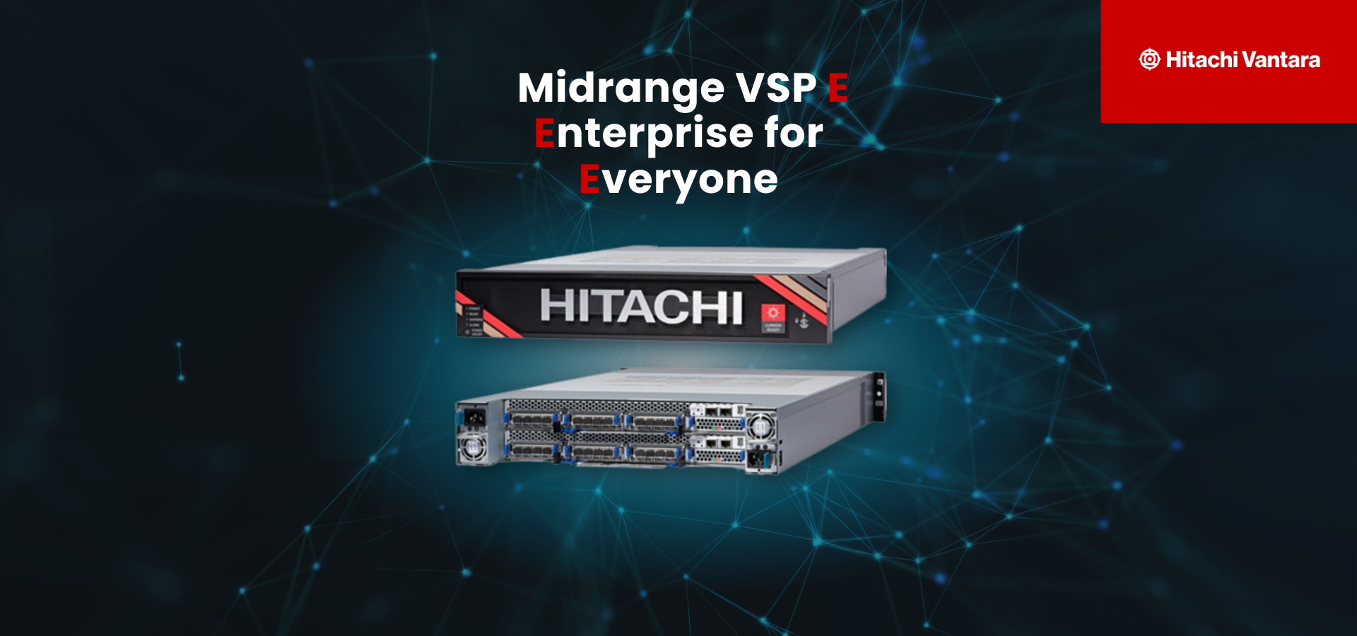 Hitachi Vantara uvádí speciální ceny diskových polí