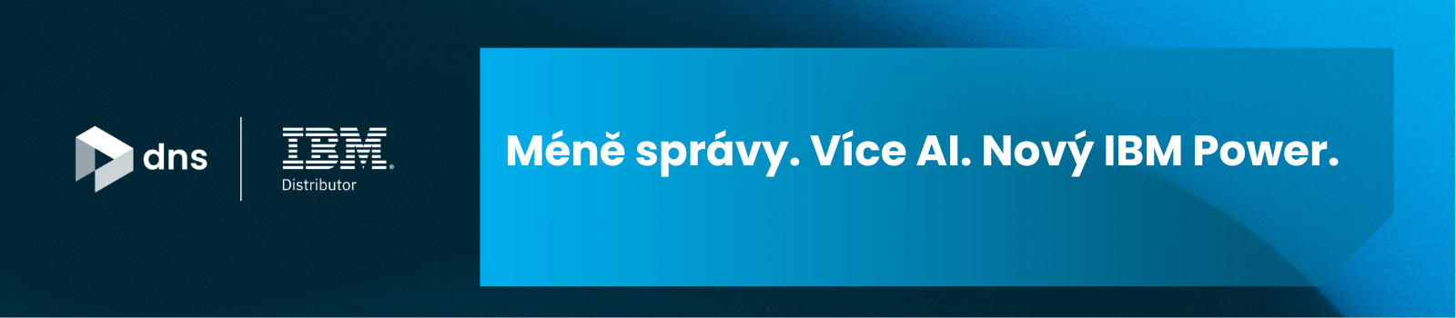 Výkon, AI a jednodušší správa v jednom řešení. Nový IBM Power S1112.