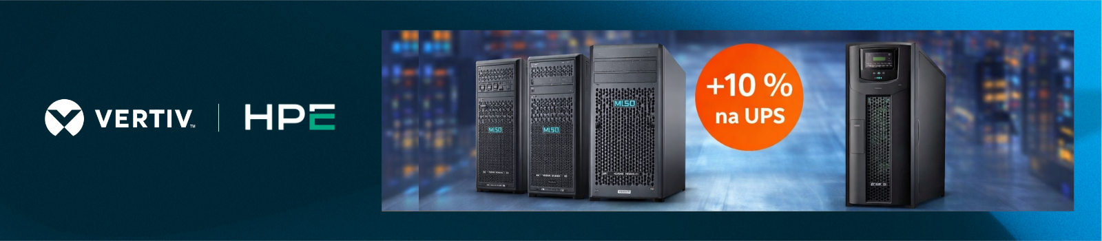 Promo akce Vertiv + HPE