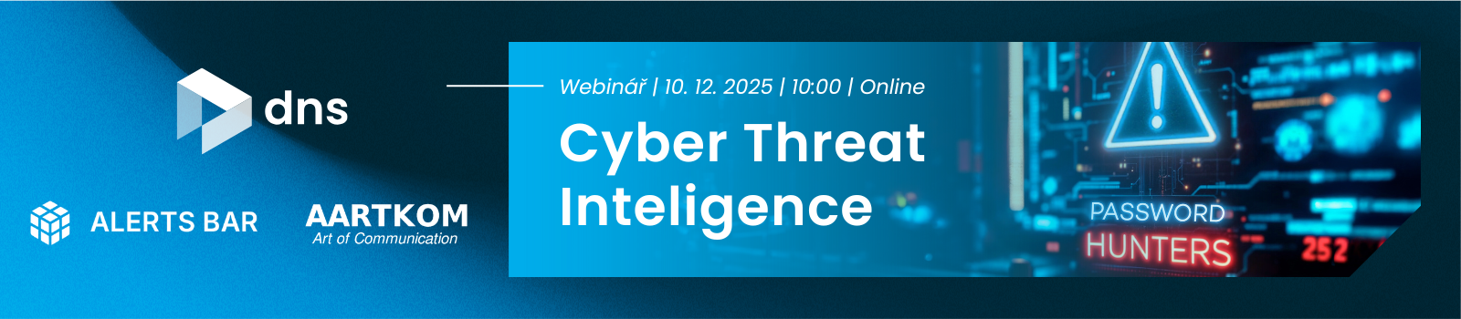 Webinář DNS na Cyber Threat Intelligence: Password Hunter - Stop InfoStealerům