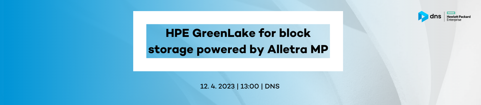Seznamte se: HPE GreenLake for block storage powered by Alletra MP