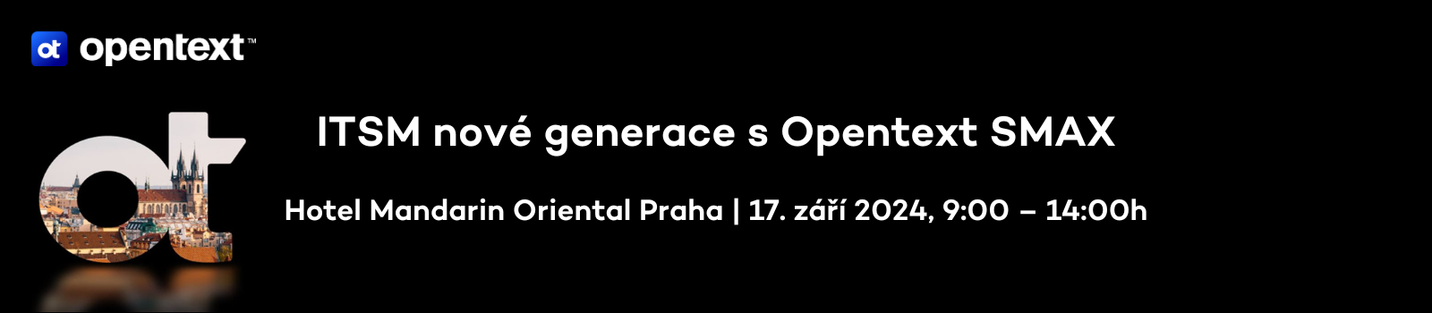 Připojte se k nám a objevte svět OpenText™ SMAX